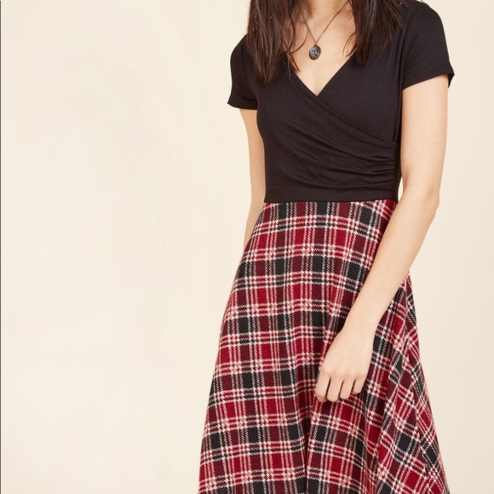 Plaid dress from ModCloth